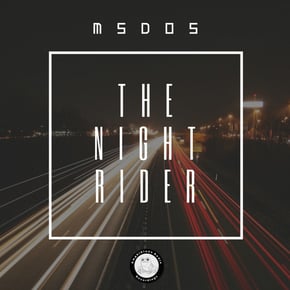 The Night Rider EP by Dan Guidance & MSDOS Cover Art