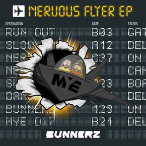 Nervous Flyer EP by Bunnerz Cover Art