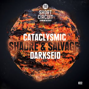 Cataclysmic & Darkseid by Shadre & Salvage Cover Art