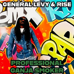 Professional Ganja Smoker by General Levy Cover Art