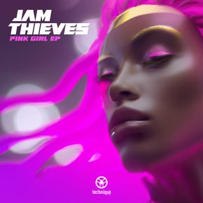 Pink Girl EP by Jam Thieves Cover Art