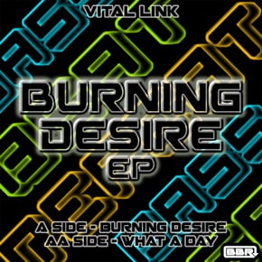 Burning Desire EP by Vital Link Cover Art