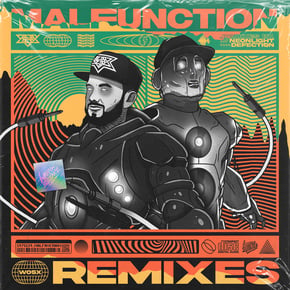 Malfunction (Remixes) by Crissy Criss, Neonlight & FuntCase Cover Art