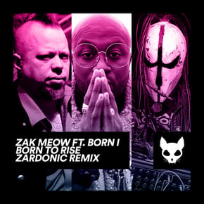 Born To Rise (Zardonic Remix) by Zardonic & Zak Meow Cover Art