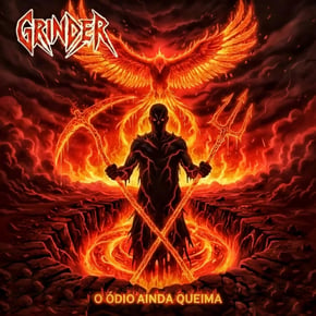 O ódio ainda queima by Grinder Cover Art