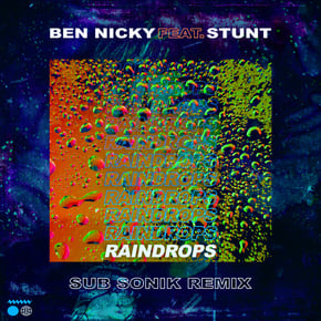 Raindrops (Sub Sonik Remix) by Dimension, Stunt & Sub Sonik Cover Art