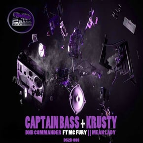 D&B Commander / Mean Lady by Captain Bass Cover Art
