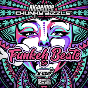 Funkeh Beats EP by Niterider Cover Art