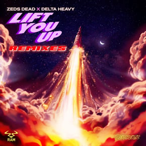 Lift You Up (Remixes) by Delta Heavy Cover Art