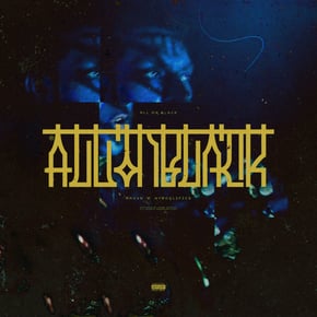 ALL ON BLACK by Hyroglifics & PAV4N Cover Art