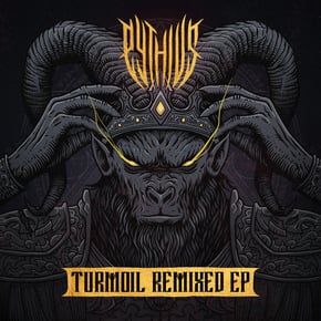 Turmoil Remixed, Pt. 3 by Pythius Cover Art