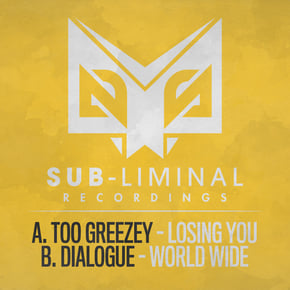 Losing You / World Wide by Too Greezey & Dialogue Cover Art