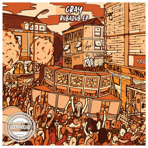 Rubadub by Gray & Ragga Twins Cover Art