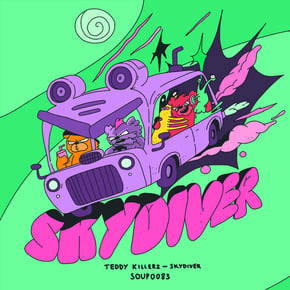 Skydiver by Teddy Killerz Cover Art