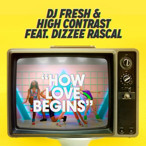 How Love Begins (feat. Dizzee Rascal) [Hardcore Will Never Die Edit] by DJ Fresh & High Contrast Cover Art