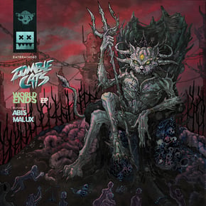 World Ends EP by Zombie Cats Cover Art