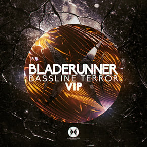 Bassline Terror (VIP) by Benny Page, FFF & Bladerunner Cover Art