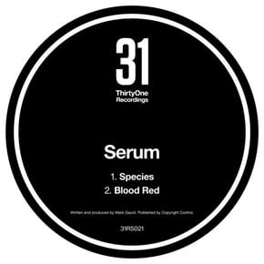 Species / Blood Red by Serum Cover Art
