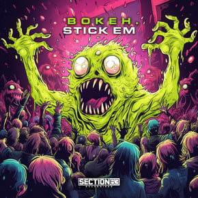 Stick Em by Bokeh. Cover Art