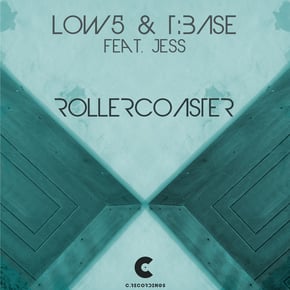 Rollercoaster by Low5, T:Base & Low 5 & T:Base feat. Jess Cover Art