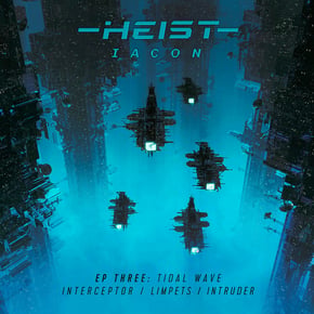 Iacon LP Pt 3 by Spaow, Zero G & Heist Cover Art