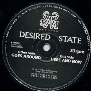 Goes Around / Here and Now by Desired State Cover Art