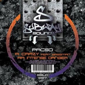 Crazy / Intense danger by Pacso & MC Bassman Cover Art
