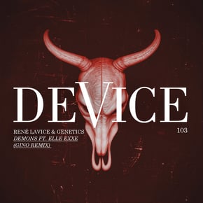 Demons (Gino Remix) by René LaVice, Genetics & Gino Cover Art