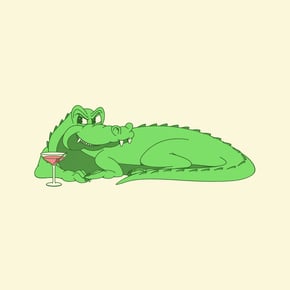 Gator / Tokyo Rose by Serum Cover Art