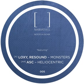 Monsters / Heliocentric by Blocks & Escher Cover Art