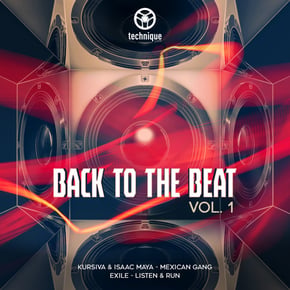 Back to the Beat, Vol. 1 by AIRGLO, Kursiva, Isaac Maya & Exile Cover Art