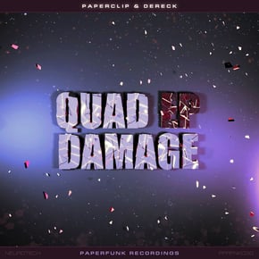 Quad Damage EP by Paperclip Cover Art