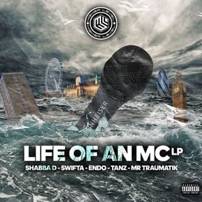 Life Of An Mc LP by MC Shabba D Cover Art