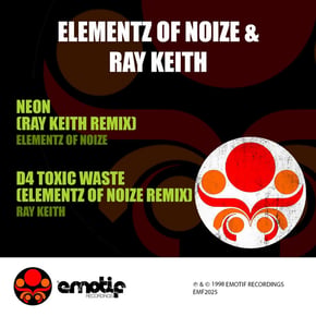 Neon / D4 Toxic Waste (Remixes) by Ray Keith Cover Art