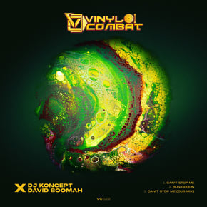 Can't Stop Me / Run Choon by David Boomah Cover Art