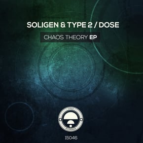 Chaos Theory EP by Soligen, Dose & Type2 Cover Art