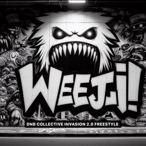 DNB Collective Invasion 2.0 Freestyle by Weejii Cover Art