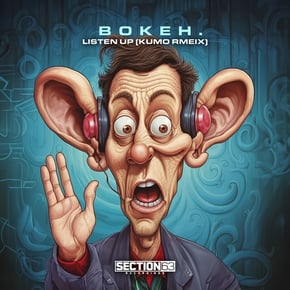 Listen Up (Kumo Remix) by Bokeh. & Kumo Cover Art