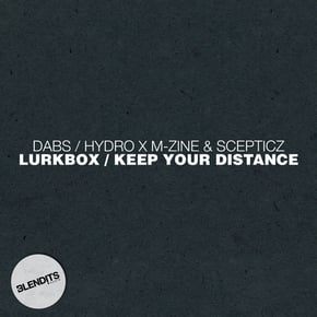 Lurkbox / Keep Your Distance by Hydro, M-zine, Scepticz & Dabs Cover Art