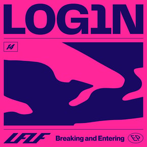 Breaking and Entering EP by L0G1N Cover Art