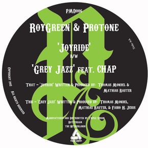 Joyride / Gray Jazz by RoyGreen & Protone Cover Art