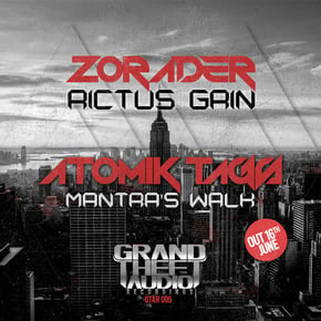 Rictus Grin / Mantra's Walk by Atomik Tags Cover Art