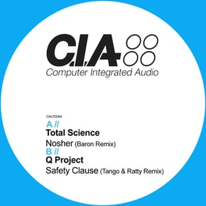 Nosher (Baron Remix) / Safety Clause (Tango & Ratty Remix) by Total Science & Q Project Cover Art