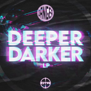 Deeper, Darker LP by Danger & Vital Link Cover Art