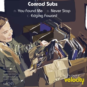 You Found Me / Never Stop / Edging Forward by Conrad Subs Cover Art