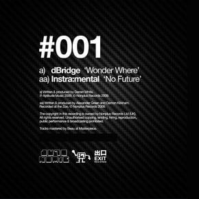 Wonder Where / No Future by dBridge Cover Art