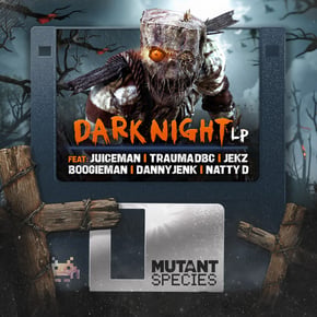 Dark Night LP by Trauma DBC & theStandard Cover Art