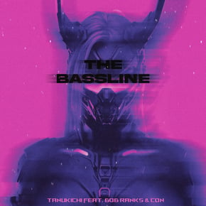 The Bassline by Tanukichi, Bob Ranks & CONNYMAY Cover Art