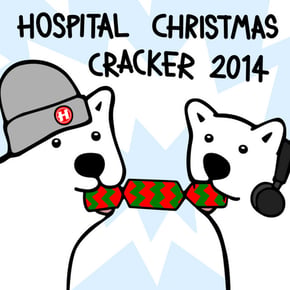 Hospital Christmas Cracker 2014 by Metrik, Krakota, S.P.Y & Keeno Cover Art