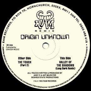 The Touch, Pt. 2 / Valley of the Shadows (Long Dark Remix) by Origin Unknown Cover Art